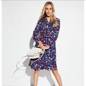 Nanette Lepore Floral Long Sleeve Dress